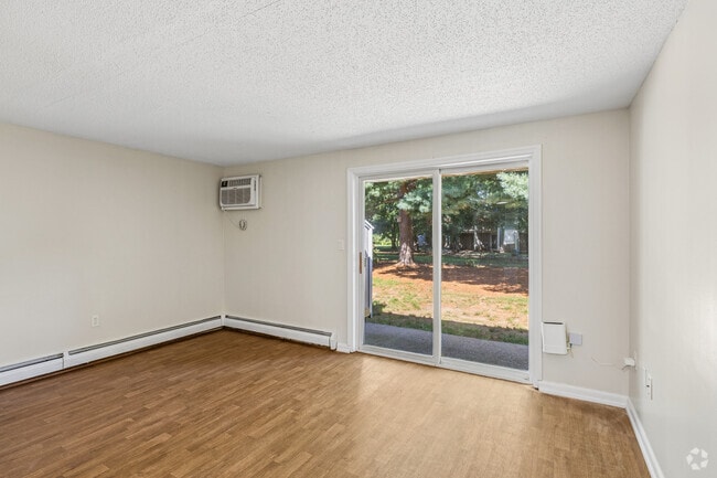 Spacious Living Room with private patio in back!