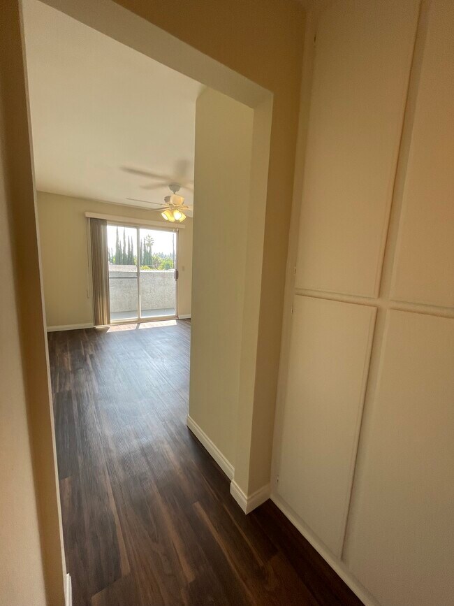Master Bedroom with Balcony - vinyl plank