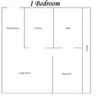 1BR/1BA