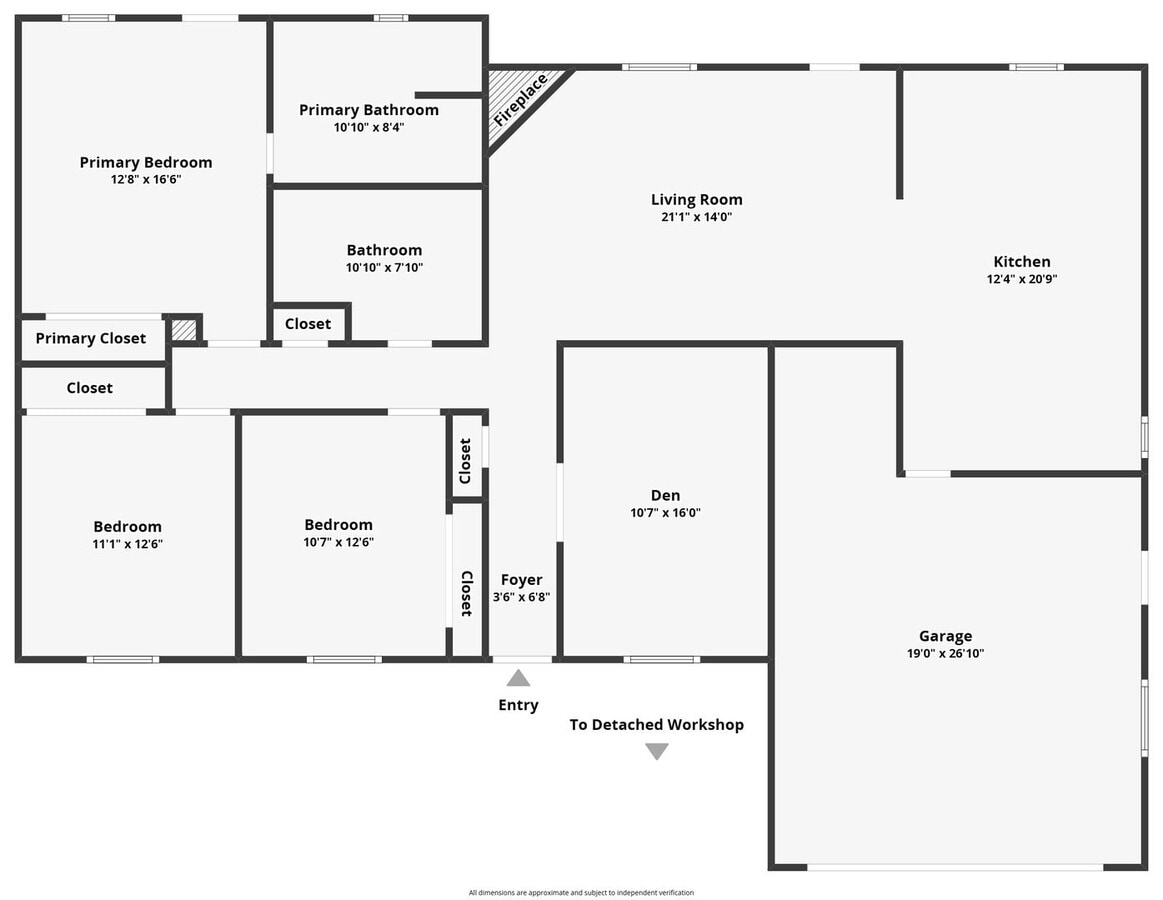 Photo - 3 Bedroom, 2 bath on Corner Lot near Golf Course