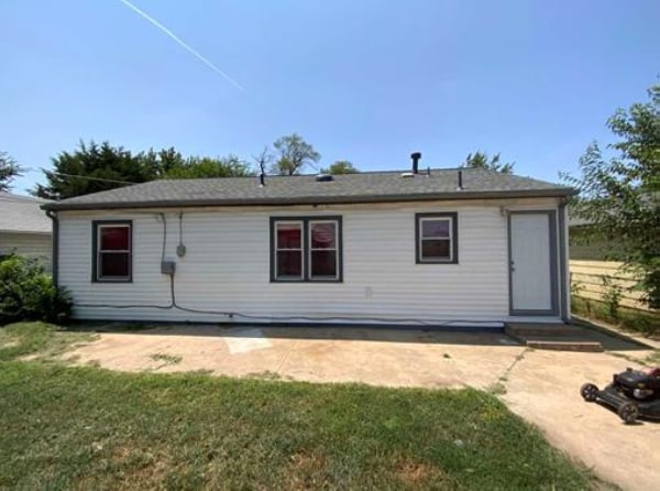 Back yard - 2222 S Santa Fe St