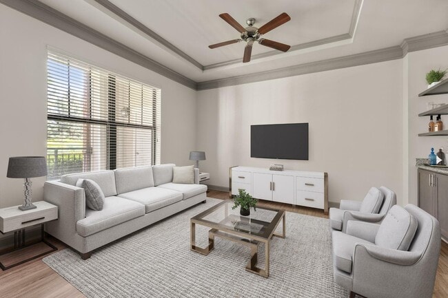Aldridge at Town Village - Living Room