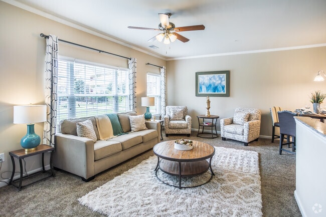 2 habitaciones, 2 baños - 111 m² - Sala de estar - The Charleston