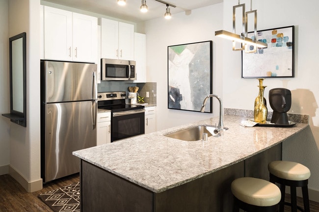 Gourmet chef kitchens with CleanSteel appliances - Windsor Metro West Apartments