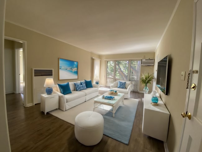 Living Room - Virtually Staged (Furniture Not Included) - 125-127 N Kenwood St Rental