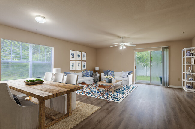 Living Room - Summer Breeze A 55+ Community Apartments