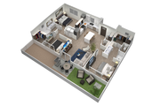 Plano de planta Pinnacle Yardly Ellenton