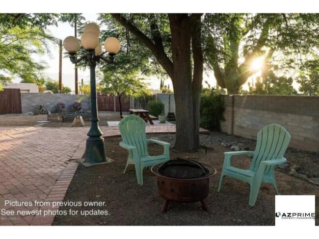 Photo - This modern desert retreat features polish...