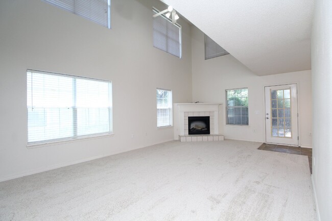 Photo - Modern 3-Bedroom Two-Story Home Featuring 2-Car Garage, Open Great Room with Fireplace, Private P...