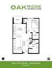 1 Bedroom, 1 Bathroom