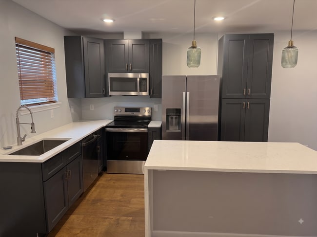 Kitchen Front View - 2214 E York St Unit A