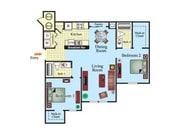 2BR/2BA