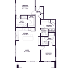 Oberon C6.1 Two Bedroom Floor Plan