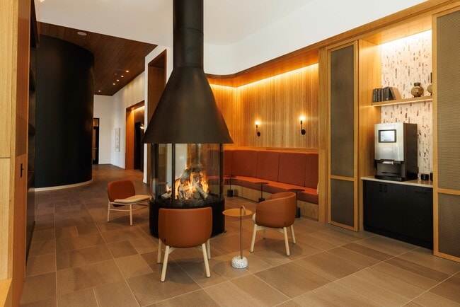 Relax by the Fireside Lounge - Modera Morrison