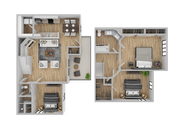 BearRunVillage-Townhome-3BR-2Bath-1375sqft (1)