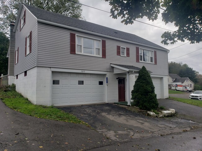 Front of Duplex - 105 Olive St Townhome