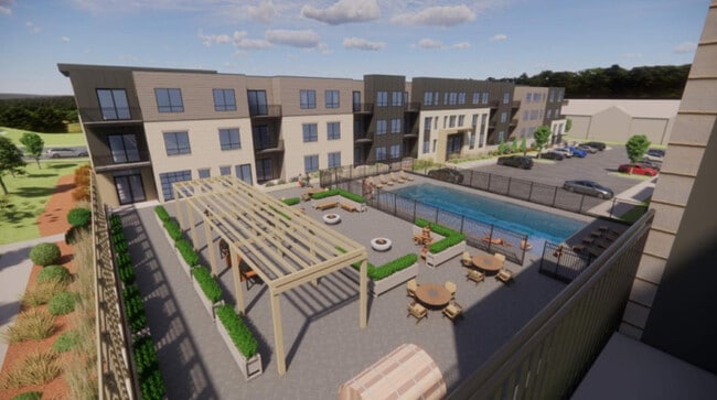 Outdoor Amenities Rendering