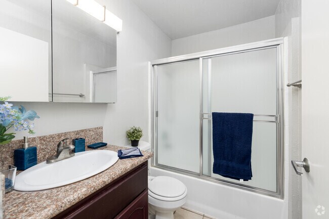 1BR, 1BA - 520SF - Bathroom