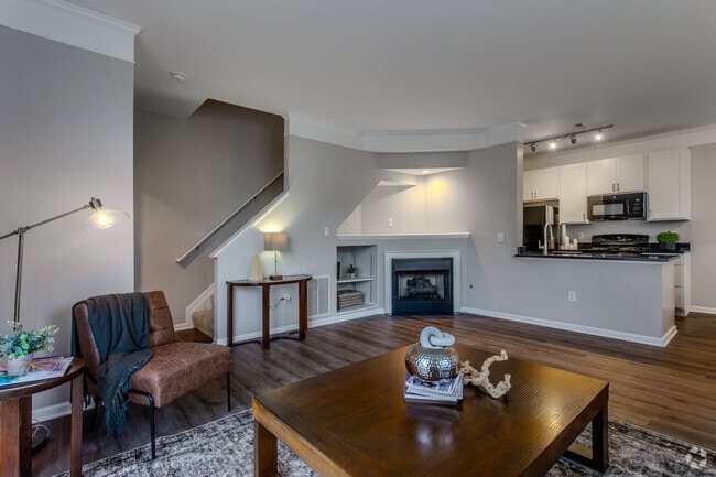 2BR, 2.5BA - 1,200SF - Living Room