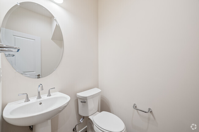3BR, 2.5BA - 1,531SF - Half Bath - Jordans Branch Apartments