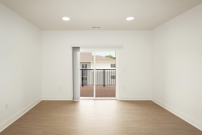 1-Bed Living Room - Blair Crossing Apartments