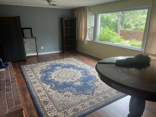 living room looking out - 4805 Randolph Dr Unit Lower Level