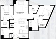 2-G floor plan West of Chestnut