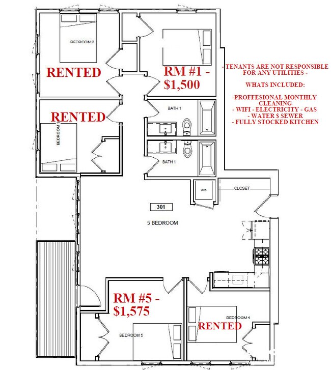 Photo - 16-18 Highgate St. (Roomate Rental) Unit 307 Unidad 307