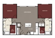 B1 floor plan Prose South Main