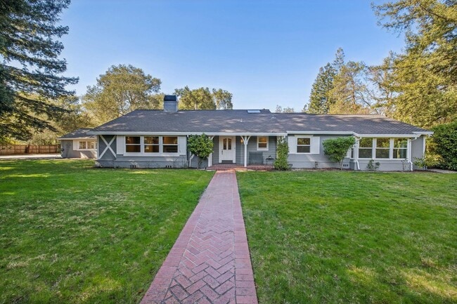 Photo - Private Gated Atherton Estate with Heated Pool & Lush Grounds