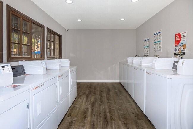 SIX LAUNDRY FACILITIES