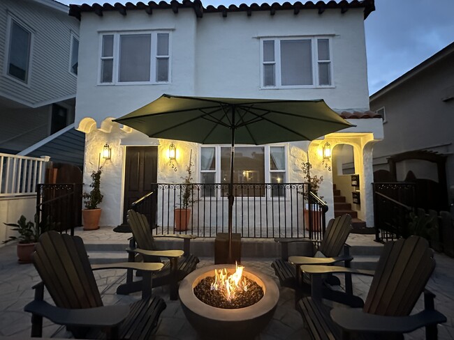 Private Patio with fire pit and grill. - 726 Cohasset Ct