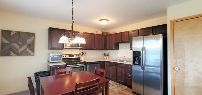Kitchen. (photo from neighboring unit with the same layout) - 1756 St Joseph St