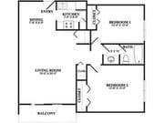 2 habitaciones
