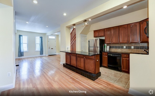 Newly renovated beautiful modern kitchen - 1216 Florida Ave NE Rental
