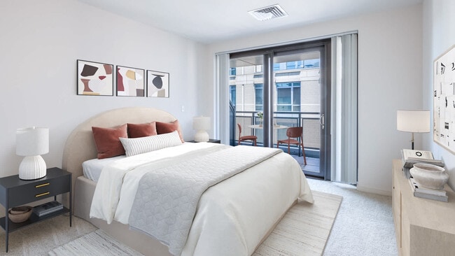 Bedroom with Balcony