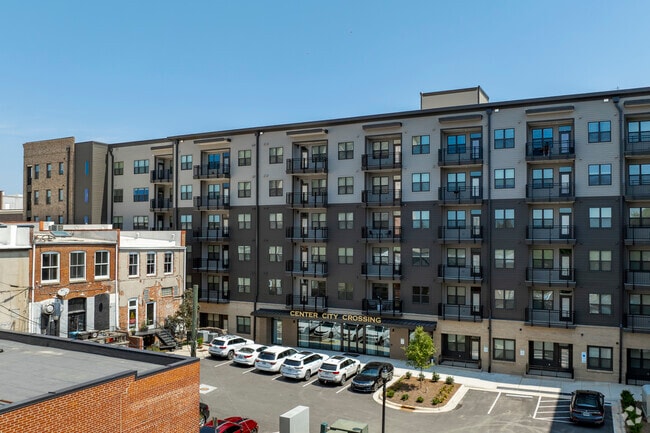 South South Street Entrance - Center City Crossing Apartments