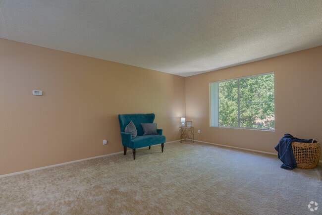 Renovated White - 1BR, 1BA - 765SF - Living Room - Village at Fair Oaks