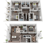 The Collective at Kennesaw The Dogwood 5x5.5 Floor Plan