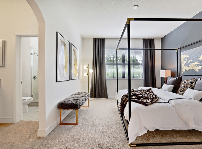 Oversized walk-In closets