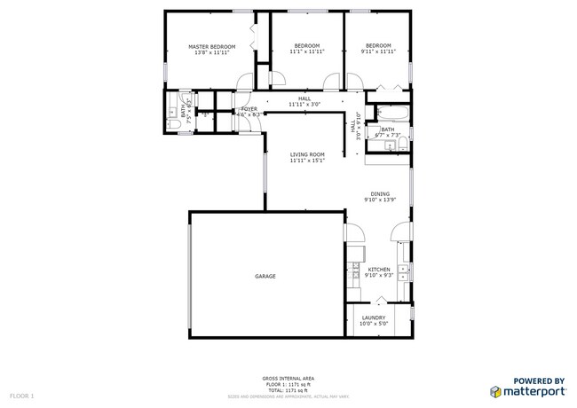 Photo - 3 Bedroom/2bath/2 Car Garage