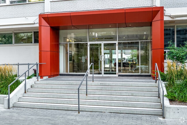 Entrance - Dunfield and Holly Towers