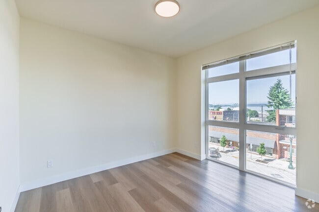 2BR, 2BA - 903SF - Primary Bedroom - Library Place