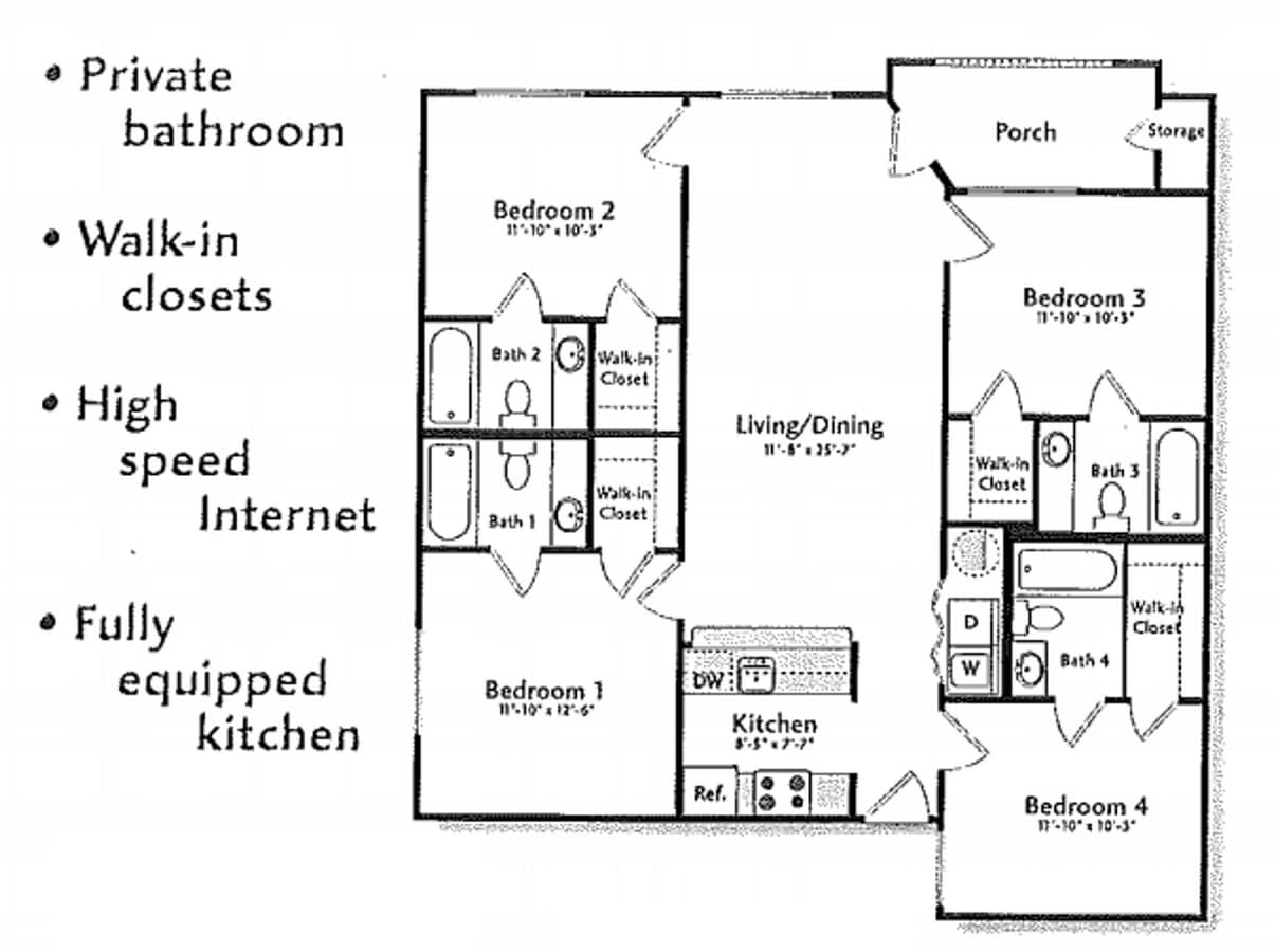 Photo - College Station - 4 bedroom /4 bath condo in great complex