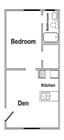 1BR/1BA