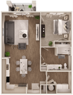 5AA floor plan The Leo LoSo
