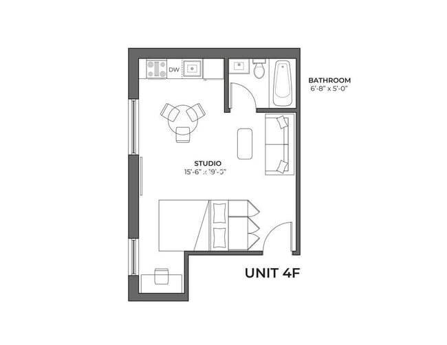 Photo - 1755 R. Saint-Denis Unité 4F