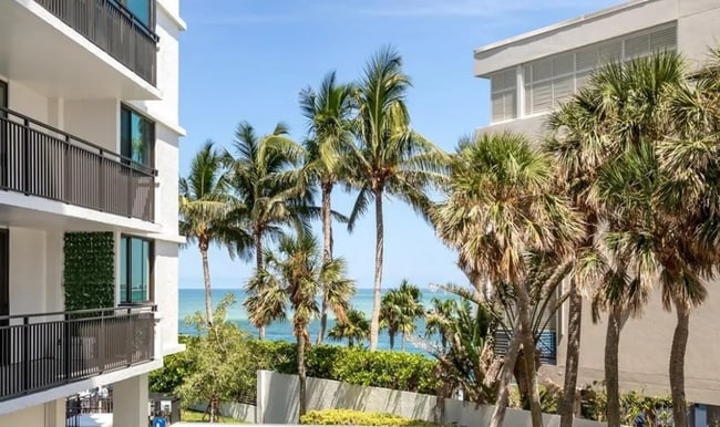 View from Kitchen, Dining and Living areas - 4822 Ocean Blvd Unit 2D