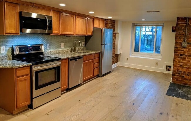 Kitchen and front window - 1317 Irving St NW Unit B