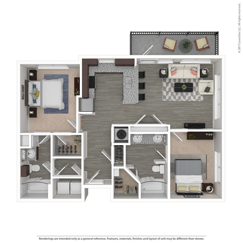 3D Floor Plan - Prairie - Prairie